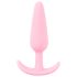 Cuties Mini Butt Plug - plug anal pequeño - silicona - rosa - 2,1 cm