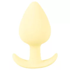   Cuties Mini Butt Plug - plug anal de silicona (amarillo, 3,1 cm)