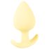 Tapón Anal Mini Cuties - Silicona Amarillo (3,1cm)