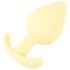 Tapón Anal Mini Cuties - Silicona Amarillo (3,1cm)