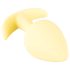 Tapón Anal Mini Cuties - Silicona Amarillo (3,1cm)