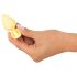 Tapón Anal Mini Cuties - Silicona Amarillo (3,1cm)