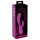Javida Conejito Vibrante - Vibrador de 3 Motores con Estimulador de Clítoris (Lila)