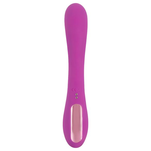 Javida Thumping Rabbit - Vibrador lila con 3 motores y brazo para clítoris