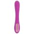 Javida Conejito Vibrante - Vibrador de 3 Motores con Estimulador de Clítoris (Lila)