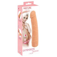   Nature Skin - funda para pene alargadora y engrosadora - 24cm
