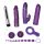 You2Toys - Conjunto de Vibradores Brillantes (7 Piezas)