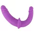 SMILE - arnés con doble consolador - silicona lila y negro