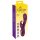SMILE - Vibrador lila recargable con 3 motores y estimulador de clítoris