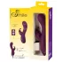 SMILE - vibrador con brazo para clítoris 3 motores recargable silicona lila