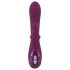 SMILE - Vibrador lila recargable con 3 motores y estimulador de clítoris