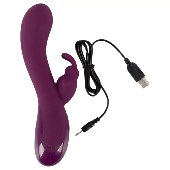 SMILE - vibrador con brazo para clítoris 3 motores recargable silicona lila