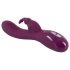 SMILE - Vibrador lila recargable con 3 motores y estimulador de clítoris