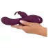 SMILE - vibrador con brazo para clítoris 3 motores recargable silicona lila