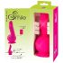 SMILE Powerful - vibrador recargable con doble motor y ventosa - silicona rosa