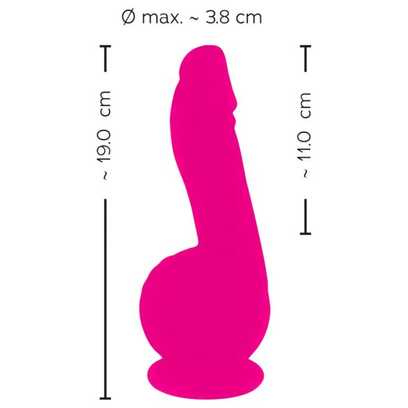 SMILE Powerful - vibrador recargable con doble motor y ventosa - silicona rosa