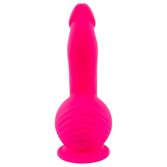 SMILE Powerful - vibrador recargable con doble motor y ventosa - silicona rosa
