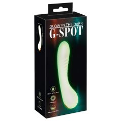   You2Toys - Vibrador punto G - brilla en la oscuridad - blanco