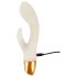 You2Toys Glow - Vibrador con luz y brazo blanco para clítoris