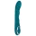 SMILE - vibrador punto G recargable giratorio impermeable - verde