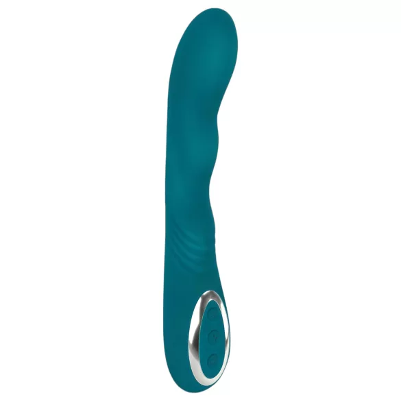 SMILE - vibrador punto G recargable giratorio impermeable - verde