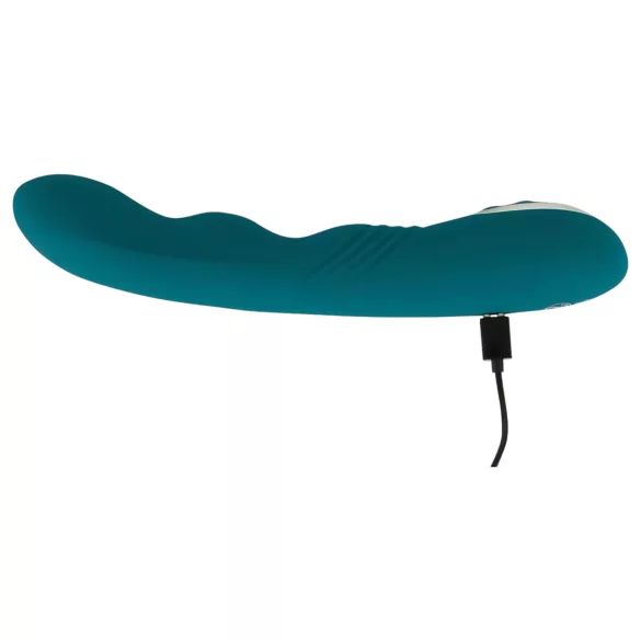 SMILE - vibrador punto G recargable giratorio impermeable - verde