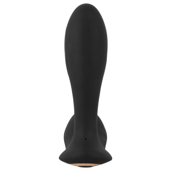 XOUXOU - Vibrador eléctrico wearable para punto G y P - silicona negra