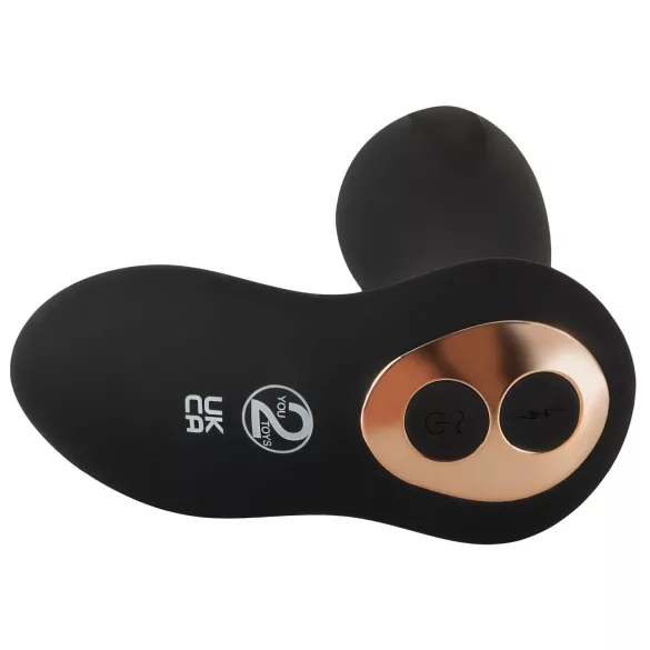 XOUXOU - Vibrador eléctrico wearable para punto G y P - silicona negra