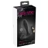 XOUXOU - Vibrador eléctrico wearable para punto G y P - silicona negra