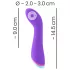 You2Toys - vibrador punto G recargable impermeable silicona lila