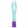 Vibrador doble motor, recargable y colorido, totalmente impermeable.