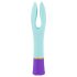 Vibrador doble motor, recargable y colorido, totalmente impermeable.
