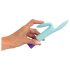 Vibrador doble motor, recargable y colorido, totalmente impermeable.