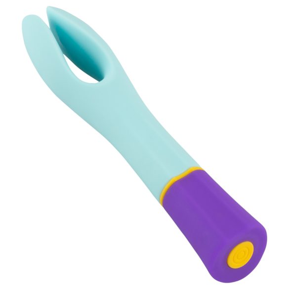 You2Toys - vibrador recargable impermeable doble motor silicona multicolor