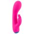 You2Toys - Vibrador recargable e impermeable con brazo para clítoris (rosa)