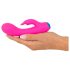 You2Toys - Vibrador recargable e impermeable con brazo para clítoris (rosa)