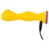 Vibrador anal recargable e impermeable You2Toys (amarillo)