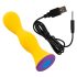 Vibrador anal recargable e impermeable You2Toys (amarillo)