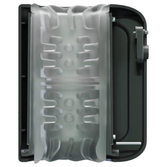 Rebel - masturbador rotativo impermeable - silicona negra