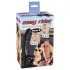 You2Toys - Arnés con consolador vibrador - negro