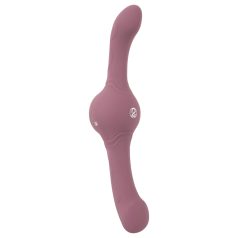   You2Toys - Vibrador doble extremo - potente vibración - silicona lila