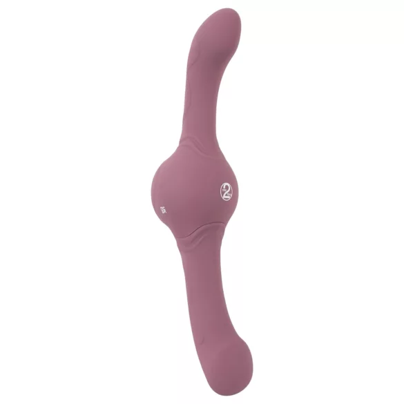 You2Toys - Vibrador doble extremo - potente vibración - silicona lila