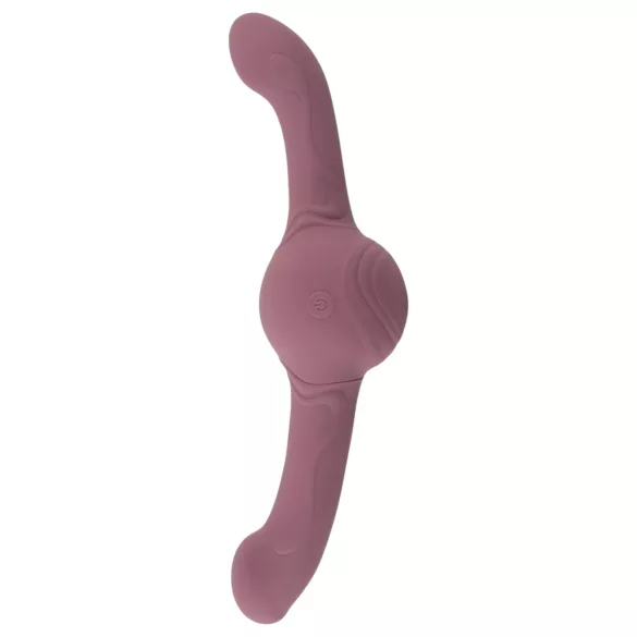 You2Toys - Vibrador doble extremo - potente vibración - silicona lila