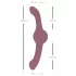 You2Toys - Vibrador doble extremo - potente vibración - silicona lila