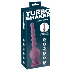 You2Toys - Consolador anal vibrador - silicona - lila