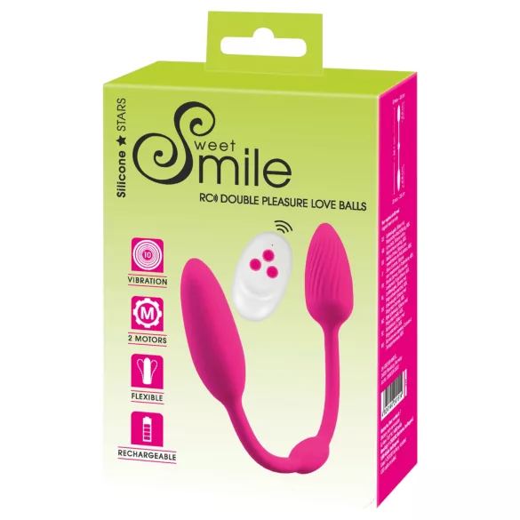 Sweet Smile - Bolas Geisha dobles RC (rosa)
