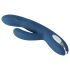 Svakom Aylin - Vibrador recargable pulsante con brazo para clítoris (azul)