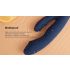 Svakom Aylin - Vibrador recargable pulsante con brazo para clítoris (azul)