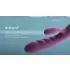 Svakom Avery - vibrador con empuje y estimulador de clítoris recargable - lila