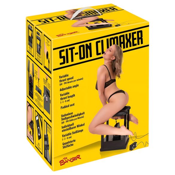 Climaxer Sentado - Máquina Sexual Negra
